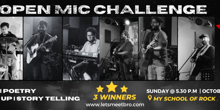 Open Mic Challenge 64 – My School Of Rock