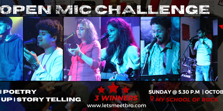 Open Mic Challenge 65 – My School Of Rock