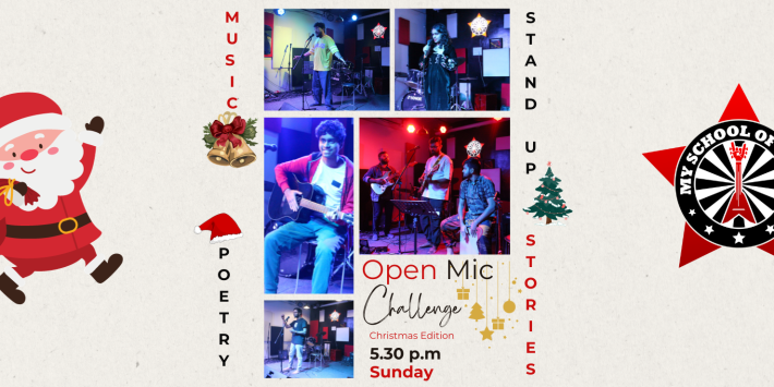 Open Mic Challenge 75 – My School Of Rock