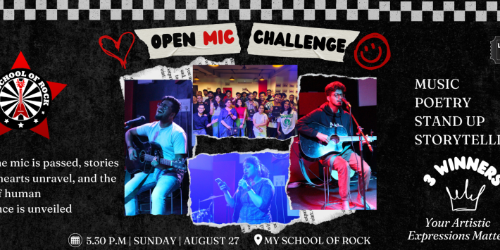 Open Mic Challenge 60 – My School Of Rock