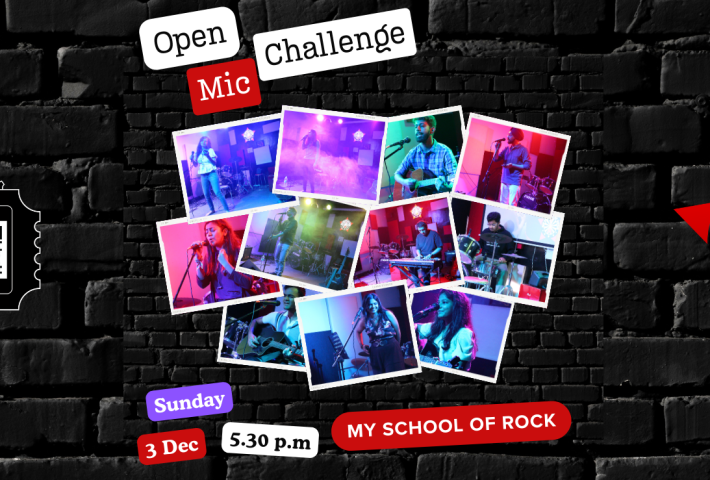 Open Mic Challenge 72 – My School Of Rock