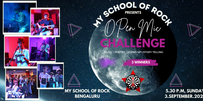 Open Mic Challenge 61 – My School Of Rock