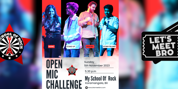 Open Mic Challenge 69 – My School Of Rock