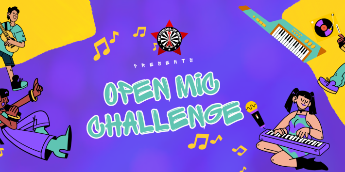 Open Mic Challenge 70 – My School Of Rock