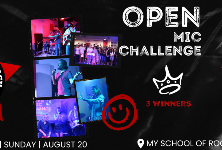Open Mic Challenge 59 – My School Of Rock