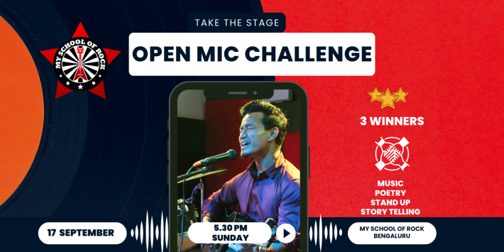 Open Mic Challenge 62 – My School Of Rock